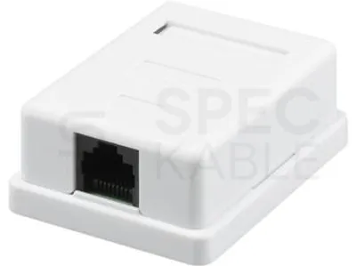 Obrázok produktu pre Zásuvka NEKU CAT6 UTP 1 x RJ45 biela