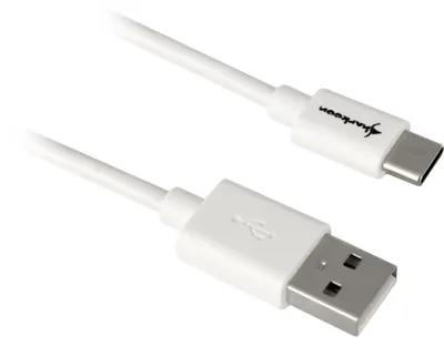 Produktbild von USB 2.0 Kabel, USB-A Stecker > USB-C Stecker (weiß, 1,5 Meter)