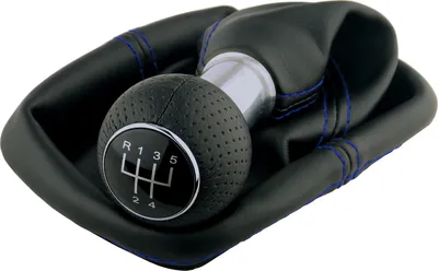 Produktbild von Schaltmanschette Schaltsack Naht Blau Schaltknauf perforiert für VW Golf 4 IV Bora Rahmen 23 mm 5 Gang