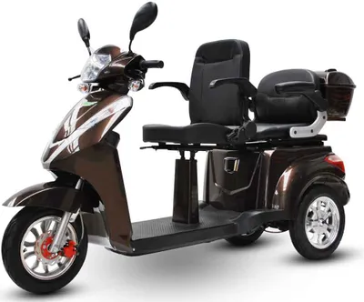 Produktbild von ECO ENGEL 503 Braun, 25 km/h Li-io 20 AH Doppelsitzer Seniorenmobil Elektromobil