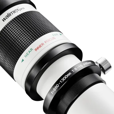 Obrázek produktu pro Walimex profi teleobjektiv 650-1300mm 1:8-16 CSC kompatibilní s Nikon Z