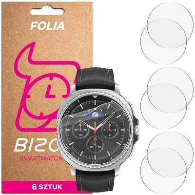 Produktbild von 6x Schutzfolie für den Bildschirm für Galaxy Watch 8 Classic 46 mm, Bizon Watch HydroFlex
