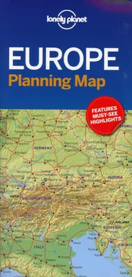 Produktbild von Lonely Planet Europe Planning Map