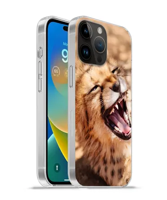 Produktbild von MuchoWow® Handyhülle Schutzhülle Hülle für Apple iPhone 14 Pro Max Gepard - Tier - Nahaufnahme Silikon Softcase Handy Hülle - Hardcover