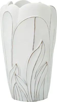 Zdjęcie produktu dla o Ferretti Gardy wazon Ø 29x48 cm biały