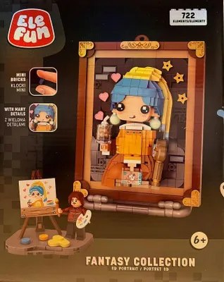 Image de Elefun Portret 3D Fantasy Collection Blocs de construction 722 éléments