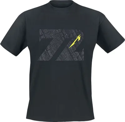 Produktbild von Metallica T-Shirt Herren Charred 72 (M72) schwarz 4XL