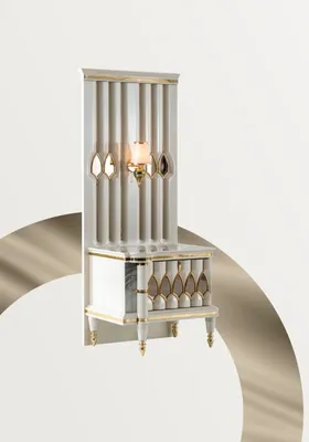 Produktbild von Nachttisch Weiß Beistelltisch Tisch Modern Möbel Nachttische Schlafzimmer Neu