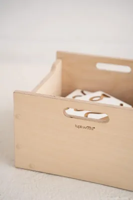 Produktbild von Große BOX - Holzkiste für Spielzeug und andere Schätze