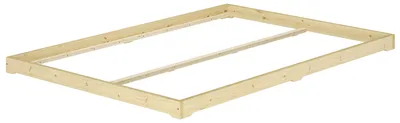 Produktbild von Futonbett bodenbett extra niedriges Studentenbett 140x200 Fichte Tanne geölt V-60.47-14Rollrost inkl.