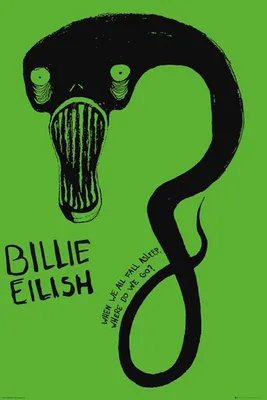 Image de Eilish, Billie - Affiche - Goule