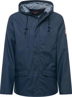 Produktbild von Derbe Herren Regenjacke Wetterjacke Passby, Farbe:Blau, Größe:L, Artikel:-010 / 010 navy / navy