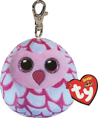 Immagine prodotto di Ty Squish a Boos, Pinky, gufo, clip, circa 10 cm