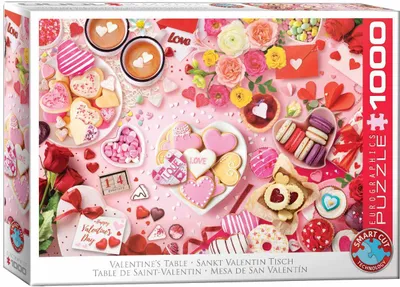 Produktbild von Eurographics Puzzle Valentinstag, 1000 Teile, 68 x 48 cm, 6000-6114