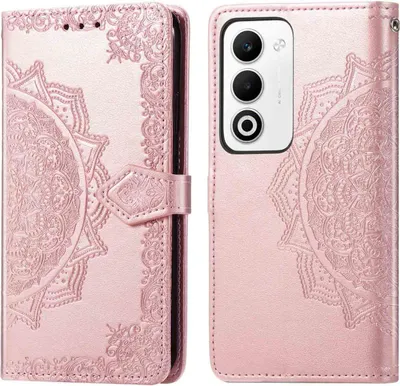 Image de imoshion Bibliothèque Mandala pour le Oppo A5 5G (2025) - Or Rose