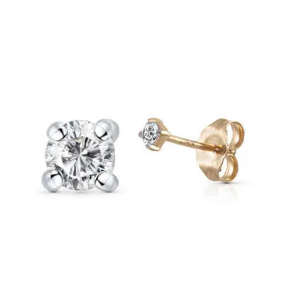 Produktbild von Diamonds by Ellen K. Ohrstecker 585/- Gold 0,3cm gelb Brillant weiß 317320017-1