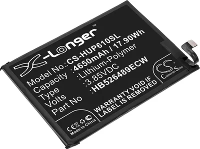 Produktbild von TECHTEK Akku Kompatibel mit [Huawei] MED-L29, MED-L29N, MED-LX9, MED-LX9N, Y6p Ersetzt HB526489ECW