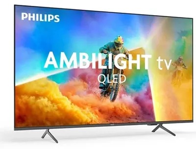 Produktbild von Philips Ambilight 65PQS8501/12, 165,1 cm (65"), 3840 x 2160 Pixel, 4K Ultra HD, QLED, WLAN, Schwarz