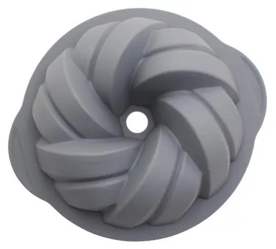 Immagine prodotto di Stampo in silicone per dolci a forma di treccia, dimensioni 31 x 27,5 x 9,5 cm, con rivestimento antiaderente e resistente al calore