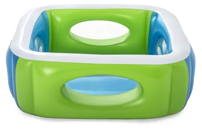 Image de Piscine gonflable carrée avec hublot  Window BestWay 51132