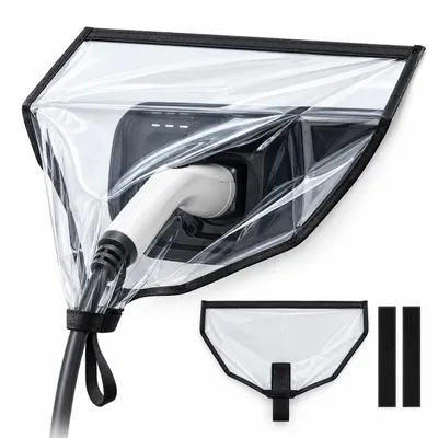 Productafbeelding van Magnetische bescherming voor de laadpoort van een elektrische auto – CHARGESEAL, zwart