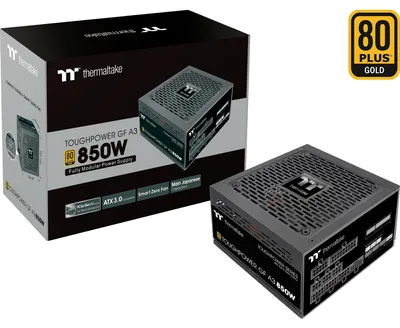 Obrázek produktu pro Thermaltake PS-TPD-0850FNFAGE-H Netzteil Thermaltake Toughpower GF A3 850W ATX/GEN5 80+G BK retail