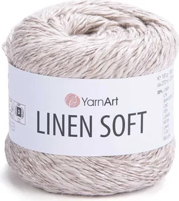 Produktbild von Leinen Soft Garn 4 x 100 g 7304