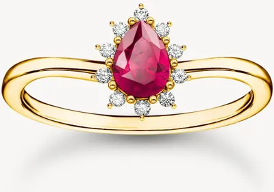 Produktbild von Thomas Sabo True Romance TR2479-995-10 Damenring, Ringgröße:58