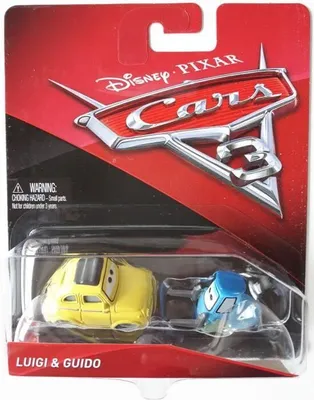 Image de MATTEL FJH93 Disney Cars 3 Die-Cast Guido & Luigi