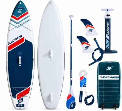 Zdjęcie produktu dla Gladiator Pro WindSUP 11'6 SC 2026 – deska SUP typu touring z opcją WindSUP