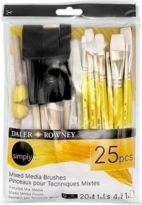 Zdjęcie produktu dla Daler Rowney Simply Zestaw pędzli 25 szt.
