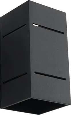 Produktbild von Wandleuchte BLOCCO schwarz 1xG9 8W Aluminium 20x12x10cm Sollux Lighting