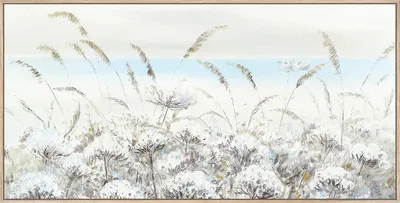 Produktbild von Ölgemälde Blume 45X90
