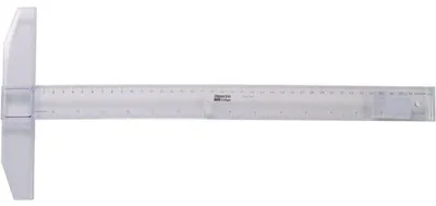 Produktbild von Aristo College Reißschiene 40 cm transparent, mm-Teilung,Tuschekante