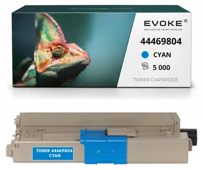 Obrázok produktu pre Kompatibilná tonerkartuša Evoke pre tlačiarne OKI MC561DN / C530DN, modrá, výtlačnosť 5000 strán, kompatibilná s modelmi C510DN, C511dn, C530dn, C531dn, MC561, MC562dn