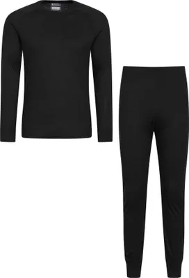 Produktbild von Mountain Warehouse - "Talus" Basisschicht-Set für Herren MW2202 (XL) (Schwarz)
