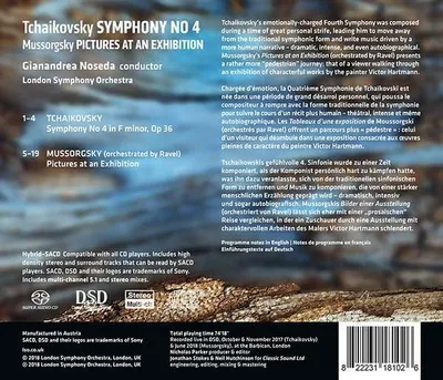 Image de Tchaïkovski/Moussorgski - Symphonie n° 4