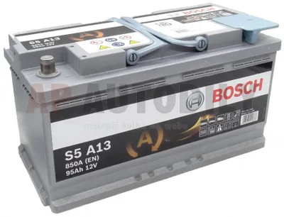 Produktbild von Bosch S5 A13 Autobatterie AGM Start-Stop 12V 95Ah 850A