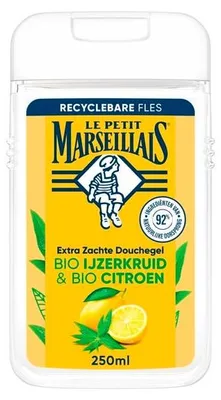 Productafbeelding van Le Petit Marseillais Douche Gel IJzerkruid & Citroen Bio (250 ml)