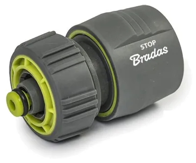 Productafbeelding van Snelkoppeling met waterstop 1/2 inch voor tuinslang