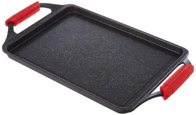 Productafbeelding van WECOOK Ecochef 10701 grillplaat, gietijzer/gietaluminium, geschikt voor inductiekookplaten, antiaanbaklaag