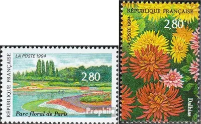 Produktbild von Briefmarken Frankreich 1994 Mi 3053-3054 (kompl.Ausg.) postfrisch Briefmarkensalon