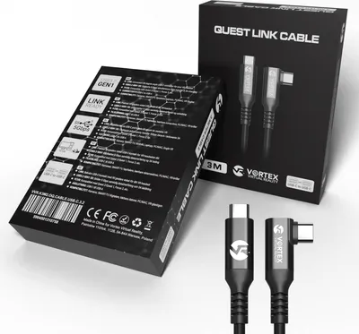 Zdjęcie produktu dla Kabel 3m od VortexVR USB-C do Meta Quest Link | do Quest 3S Quest 3 Quest 2