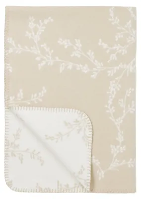 Produktbild von Meyco Babydecke Branches Gewebt - 75 x 100 cm - Sand