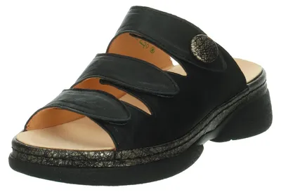 Produktbild von Think! Pantolette Cambio Leder anatomisches Kork-Tieffußbett wechselbar 3 Klettverschlüsse sehr leicht Gr. 41