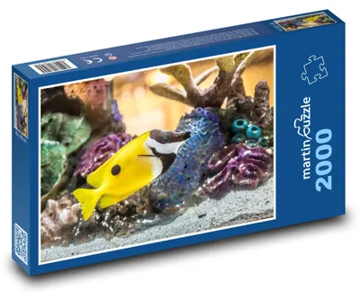 Obrázok produktu pre Puzzle 2000 Tropická ryba v akváriu - martinpuzzle