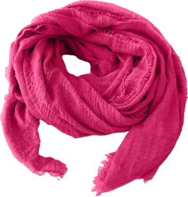 Produktbild von Niklarson Schal Tuch pink 190x100cm Damen Poncho Stola Pareo Viskose T1487