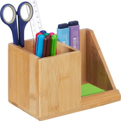 Produktbild von relaxdays Schreibtisch Organizer mit Stiftehalter