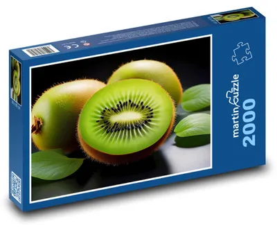 Obrázok produktu pre martinpuzzle - Puzzle 2000 - Kiwi - zelené ovocie, jedlo