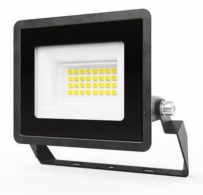 Produktbild von hoftronic LED Fluter 20W 1620lm 4000K IP65 Schwarz